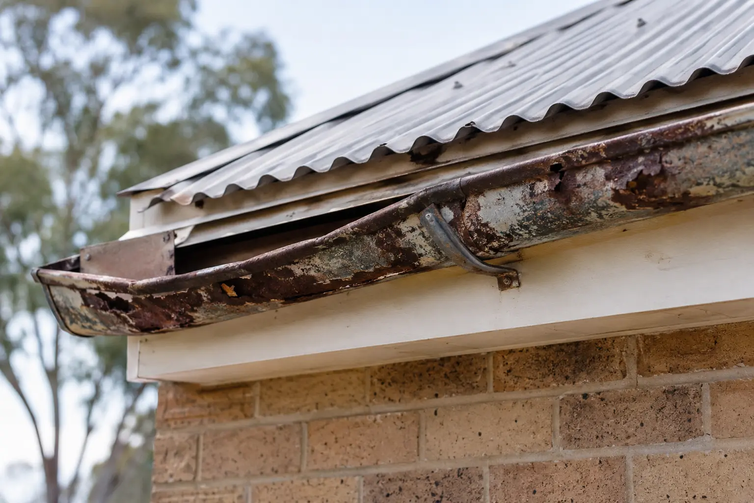 Before our Gutter Replacement services In Adelaide