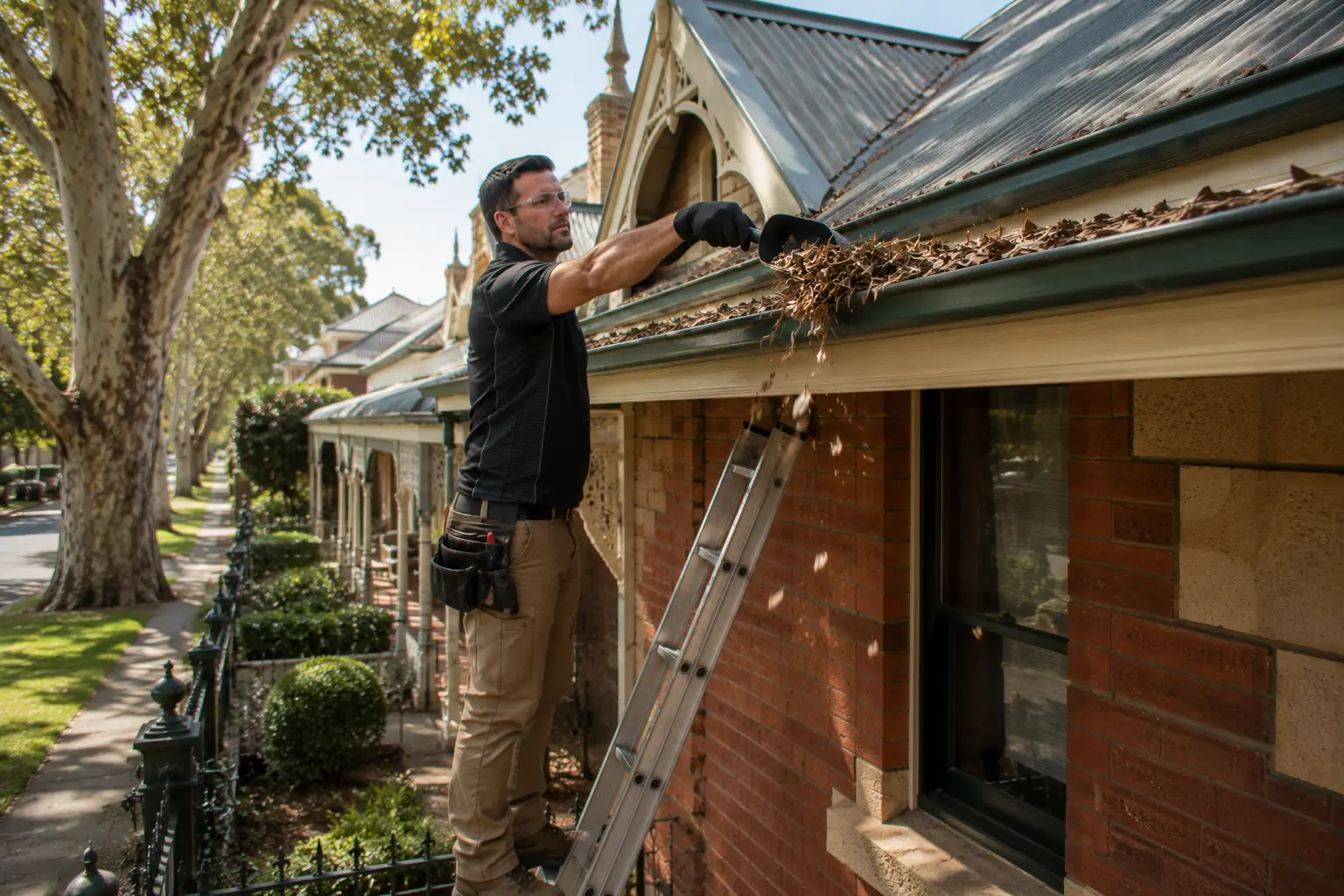 Gutter Cleaning in Adelaide’s Eastern Suburbs